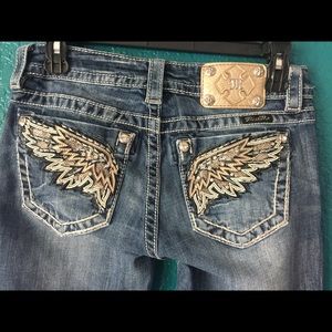 Miss Me Boot Cut Jeans size 27 or 4/5